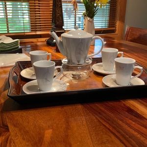 Teavana Tea Set with Warmer